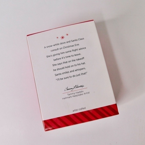 HALLMARK 2014 Keepsake Ornament Christmas A Visit From Santa Dove Series #6 - Picture 11 of 15